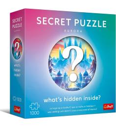 Puzzle Trefl Secret Puzzle Aurora 1000 Pieces