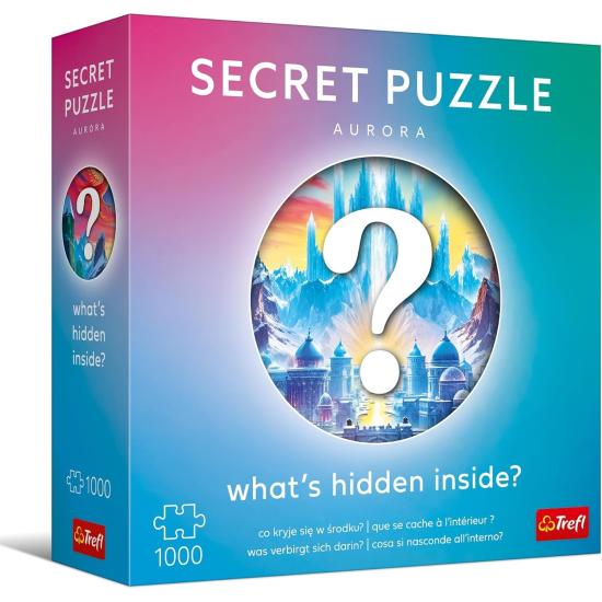 Puzzle Trefl Secret Puzzle Aurora 1000 Pieces