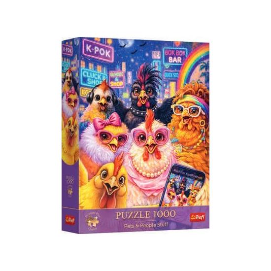 Puzzle Trefl Selfie De Poulet 1000 pièces