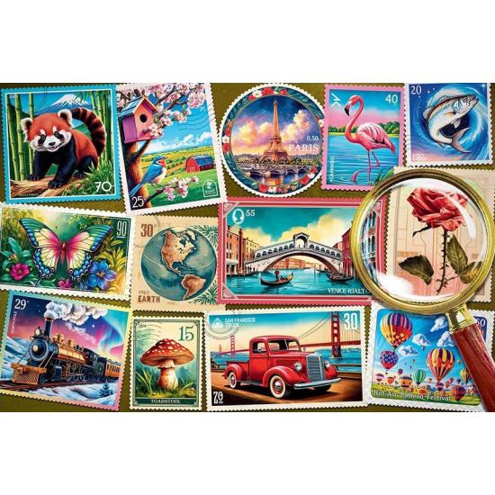 Puzzle Trefl Timbres Postaux XXL 300 pièces