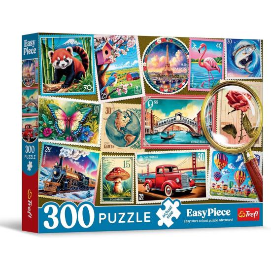 Puzzle Trefl Timbres Postaux XXL 300 pièces