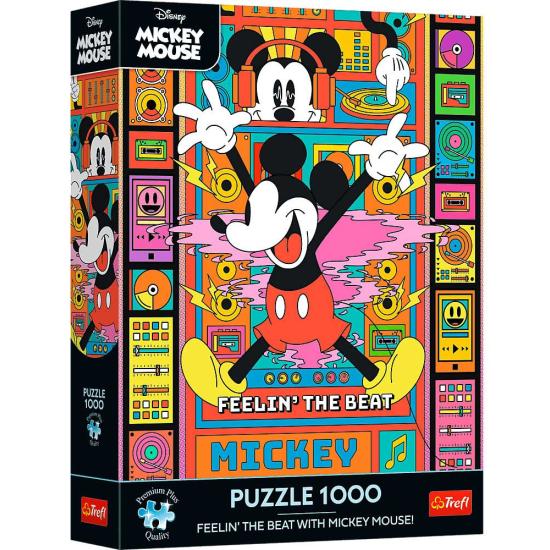 Puzzle Trefl Suivre Le Rythme Avec Mickey Mouse 1000 pieces