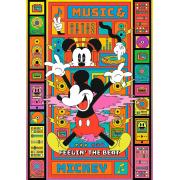 Puzzle Trefl Suivre Le Rythme Avec Mickey Mouse 1000 pieces