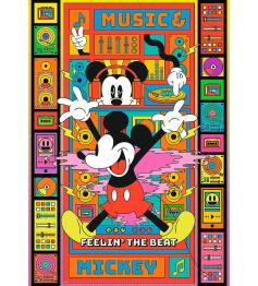 Puzzle Trefl Suivre Le Rythme Avec Mickey Mouse 1000 pieces