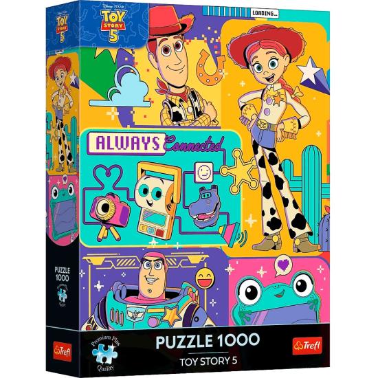 Puzzle Trefl Toy Story 5 Le Monde Des Jouets 1000 pieces