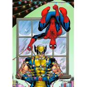 Puzzle Trefl Spider-Man Et Wolverine Noel 1000 pièces
