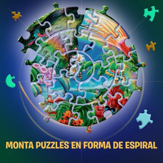 Puzzle Trefl Spirale Animaux Tropicaux 1000 Pièces Puzzle Trefl Spirale Animaux Tropicaux 1000 Pièces