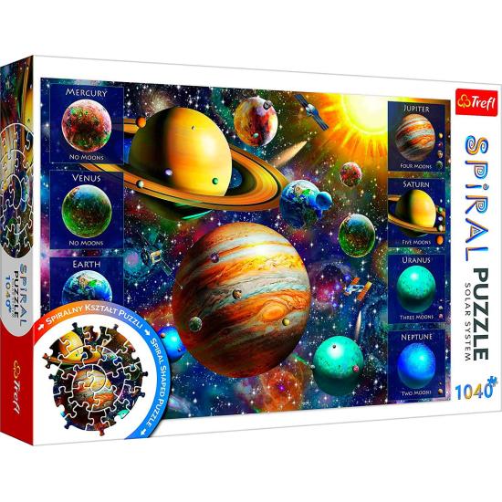 Puzzle Trefl Spirale Système Solaire 1000 Pièces