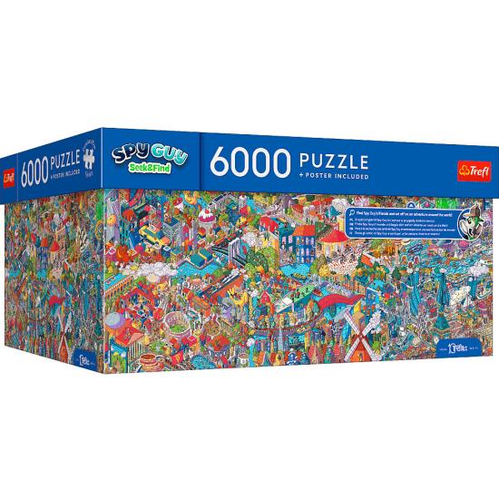 Puzzle Trefl Spy Guy - Cherche Et Trouv 6000 pièces