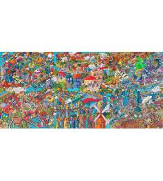 Puzzle Trefl Spy Guy - Cherche Et Trouv 6000 pièces