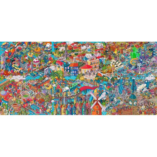 Puzzle Trefl Spy Guy - Cherche Et Trouv 6000 pièces