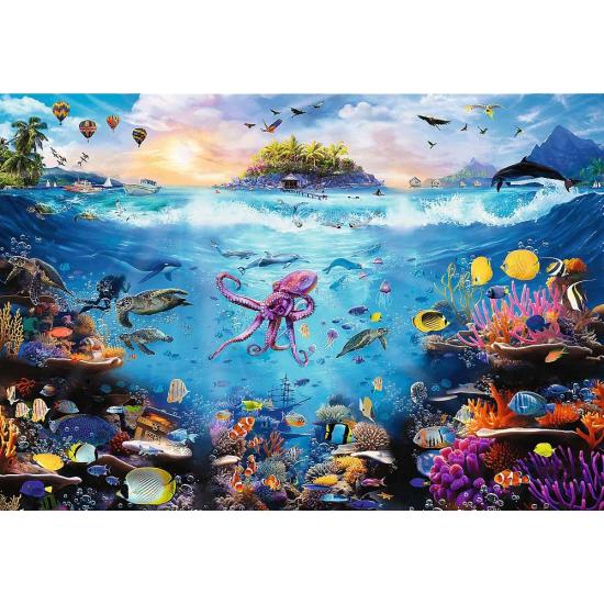 Puzzle Trefl Plongez Dans Le Paradis Sous-Marin 13500 Pzs