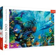 Puzzle Trefl Trésor Caché 500 Pièces