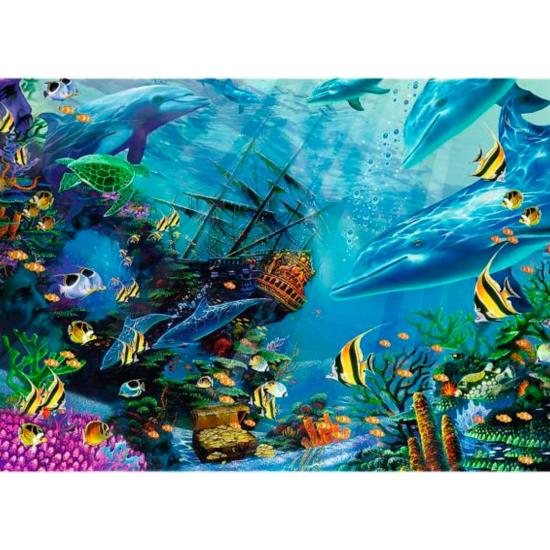 Puzzle Trefl Trésor Caché 500 Pièces
