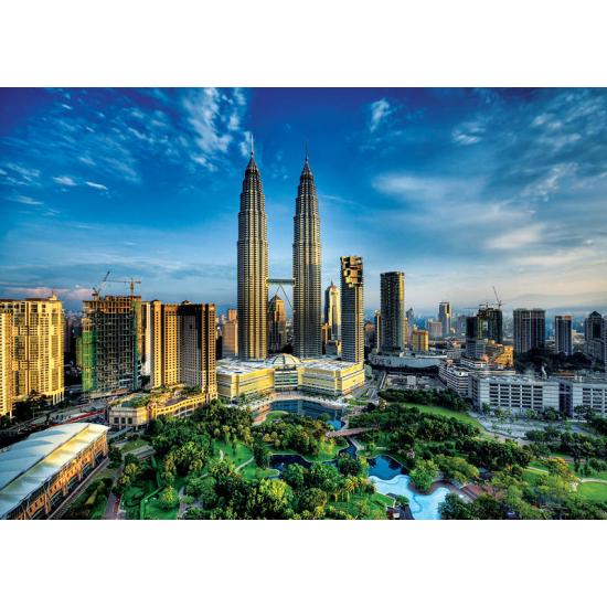 Trefl Puzzle Tours jumelles Petronas, Kuala Lumpur, Malaisie 200