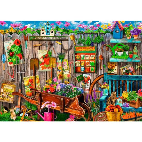 Puzzle Trefl Travailler au Jardin 2x500 pièces