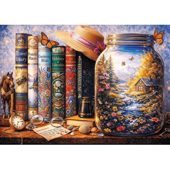 Puzzle Trefl Une Histoire Enchantée Dans Un Bocal 1000 pièces