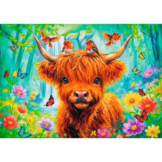 Puzzle Trefl Vache Des Highlands 1000 pièces