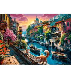 Puzzle Trefl Vacances Italiennes 1000 pièces