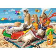 Puzzle Trefl Feline Holidays 1000 pièces