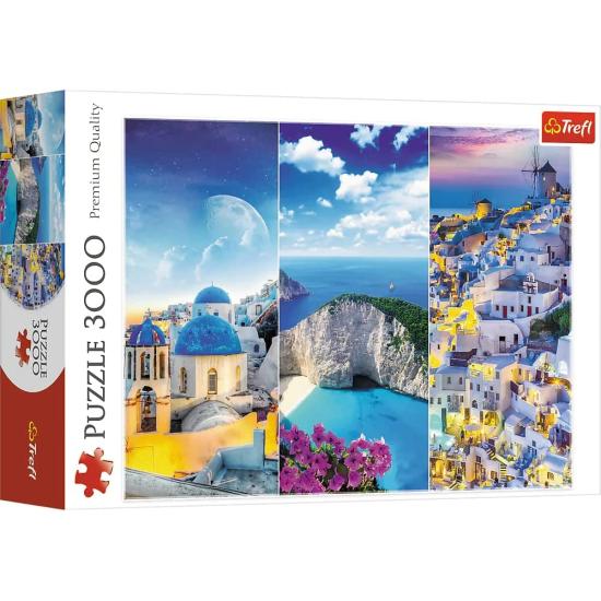 Puzzle Trefl Vacances grecques 3000 pièces Puzzle Trefl Vacances grecques 3000 pièces