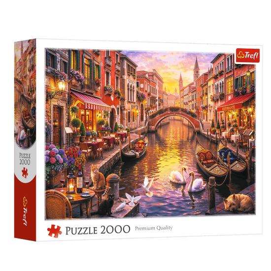 Puzzle Trefl Venise Romantique 2000 pièces