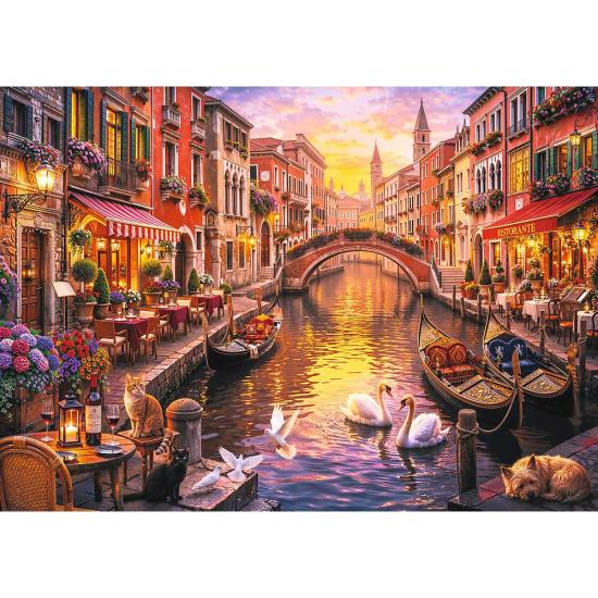 Puzzle Trefl Venise Romantique 2000 pièces