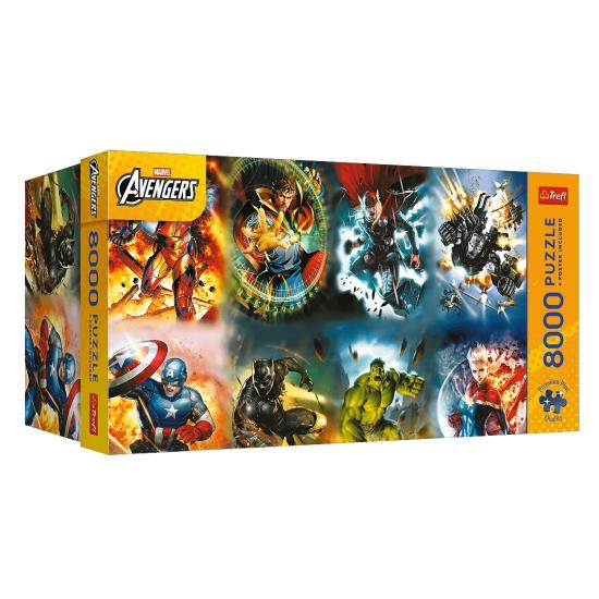 Puzzle Trefl Avengers Légendes En Action 8000 Pcs