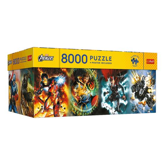 Puzzle Trefl Avengers Légendes En Action 8000 Pcs