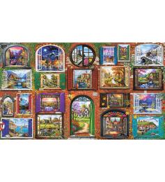 Puzzle Trefl Fenêtres Des Saisons 10000 Pcs