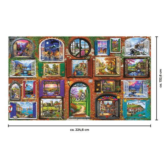 Puzzle Trefl Fenêtres Des Saisons 10000 Pcs