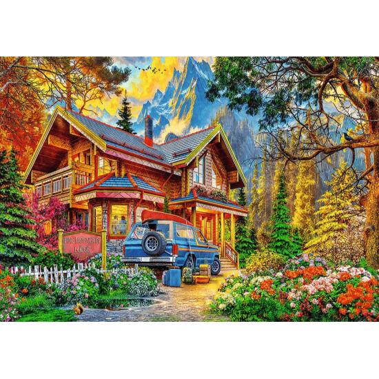 Puzzle Trefl Voyage En Montagne 2x500 pièces