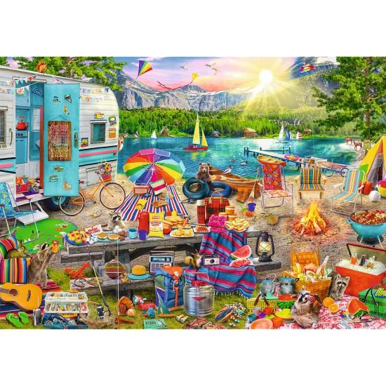 Puzzle Trefl Voyage en camping-car 1000 pièces