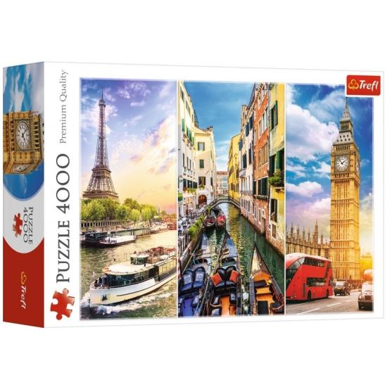 Trefl Puzzle Puzzle Europe Trip 4000 pièces Trefl Puzzle Puzzle Europe Trip 4000 pièces