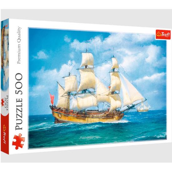 Puzzle Trefl Voyage en mer 500 pièces