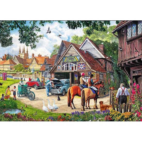 Puzzle Trefl Vie idyllique 2x500 pièces