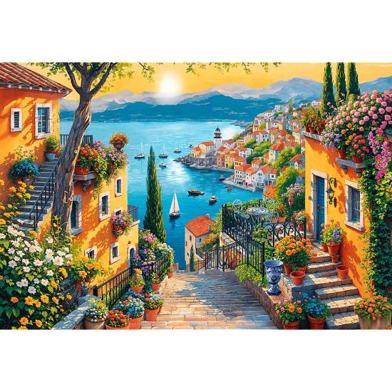 Puzzle Trefl Vue sur la mer 1500 pièces
