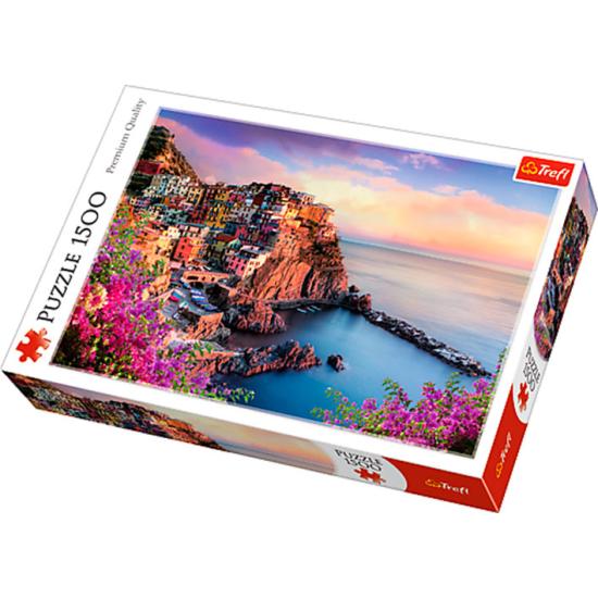 Puzzle Trefl Vue de Manarola 1500 pièces