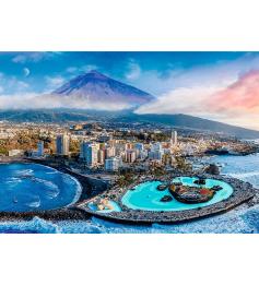Puzzle Trefl Vue De Tenerife, Espagne 1000 pièces