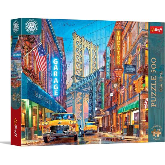 Puzzle Trefl Vue sur le Pont de Manhattan 500 pièces