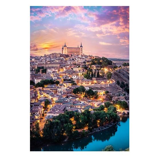 Puzzle Trefl Vues de la ville de Tolède, Espagne de 1500 pièces