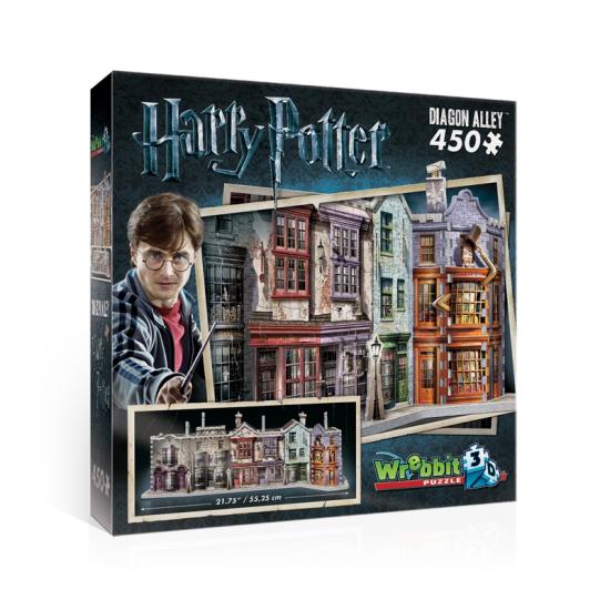 Puzzle 3D Wrebbit Harry Potter Diagon Alley 450 pièces