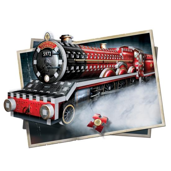 Puzzle 3D Wrebbit Harry Potter Poudlard Express 460 pièces