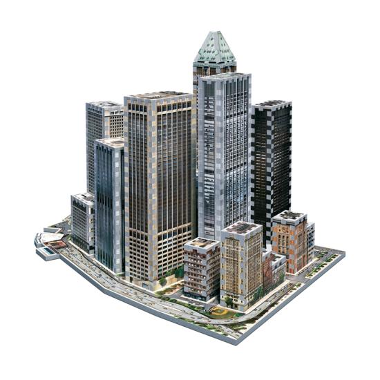 Wrebbit Manhattan Financial City Puzzle 3D 925 pièces