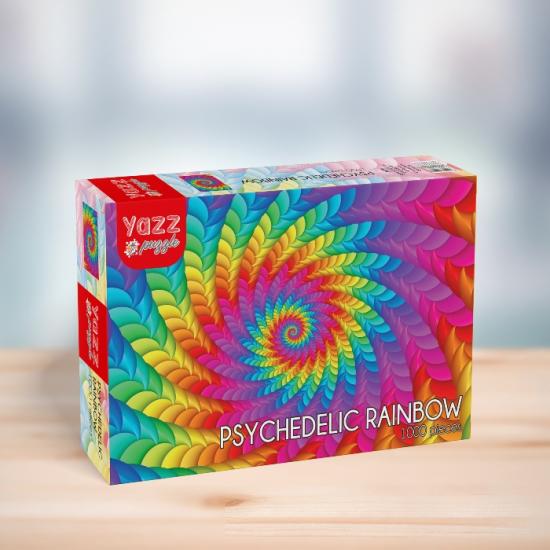 Puzzle Yazz Arc-en-ciel Psychédélique de 1000 pièces
