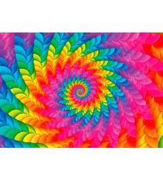 Puzzle Yazz Arc-en-ciel Psychédélique de 1000 pièces