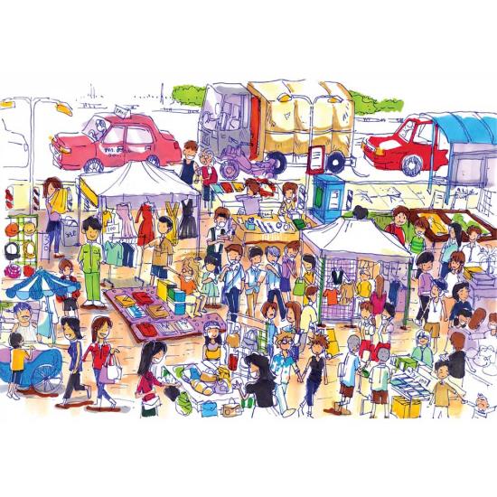 Puzzle Yazz Bazar 1000 pièces