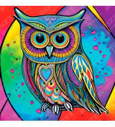 Puzzle Yazz Chouette Bohème de 1023 pièces