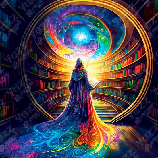 Puzzle Yazz Bibliothèque Multiversale de 1023 pièces