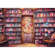 Puzzle Yazz Bibliothèque Romantique de 1000 pièces